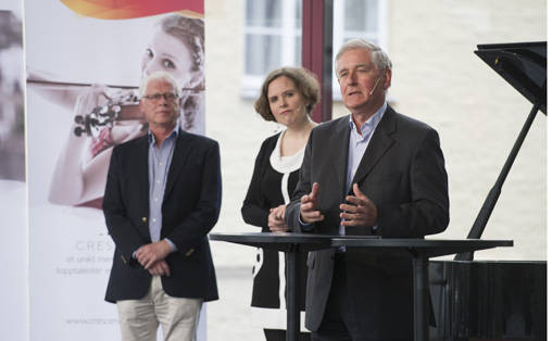 Stephan Barratt-Due, Ingrid Røynesdal og Kåre Rommetveit Foto: Thor Brødreskift